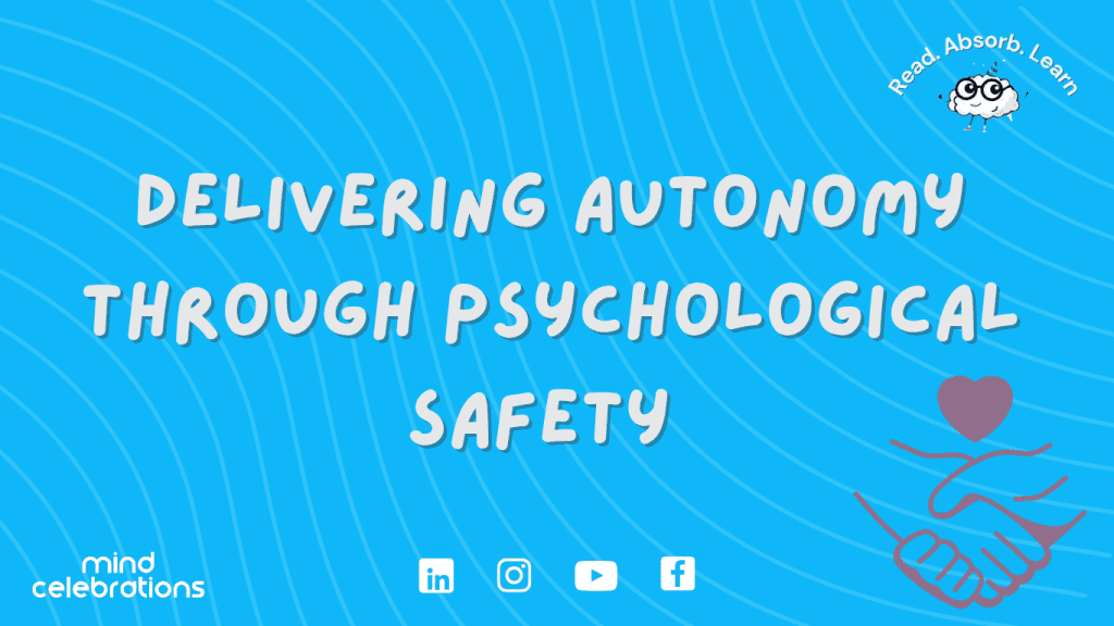 psychological safety at workplace